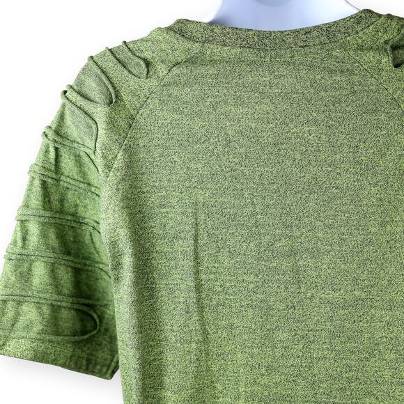 Rebel Minds Green Variegated Mens Tops M - Picture 5 of 11